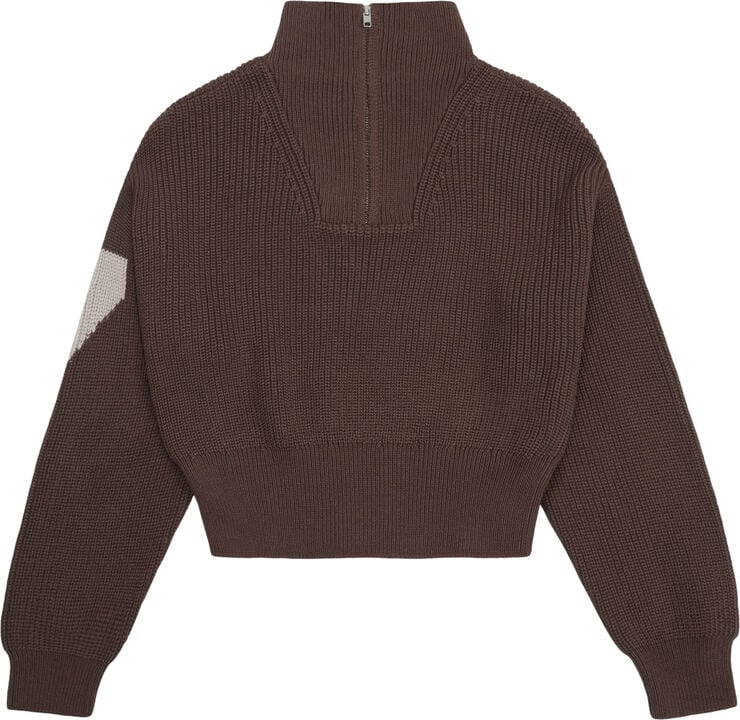 Womens Half Patent Knit