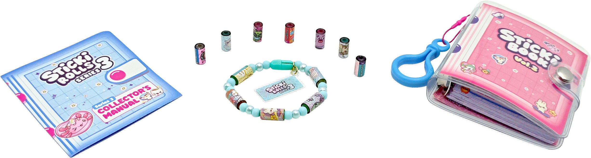 STICKI ROLLS STICKI BOOK