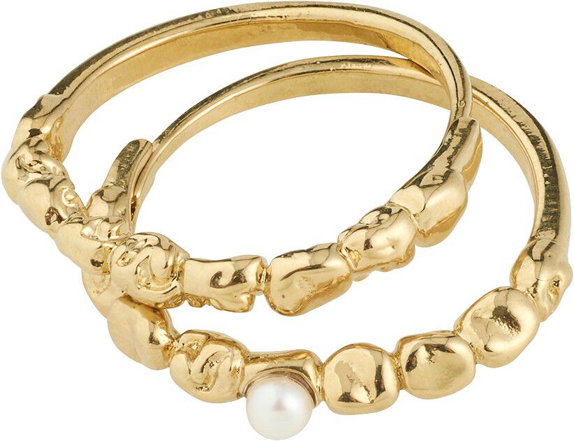 SHIFT ring guldbelagt