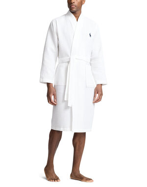 Cotton Piqué Robe