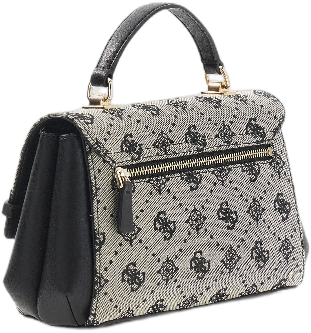 MELINDA LOGO TOP HANDLE FLAP