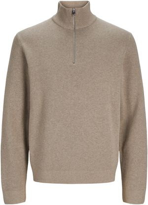 JPRBLAMILANO STITCH KNIT HALF ZIP S
