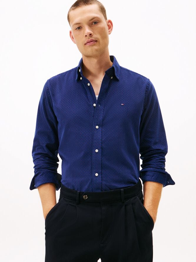 CORDUROY PRINTED SHIRT