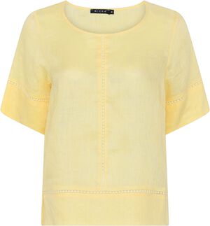 Blouse_ Pure Linen Blouse