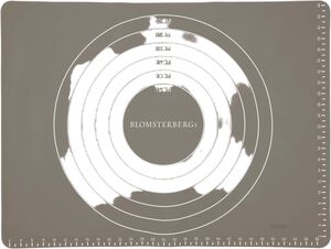 Bageunderlag med m&aring;l 45 x 60 cm Latte Silikone