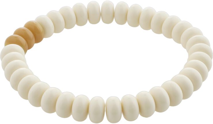 ECLIPSE ankle chain white