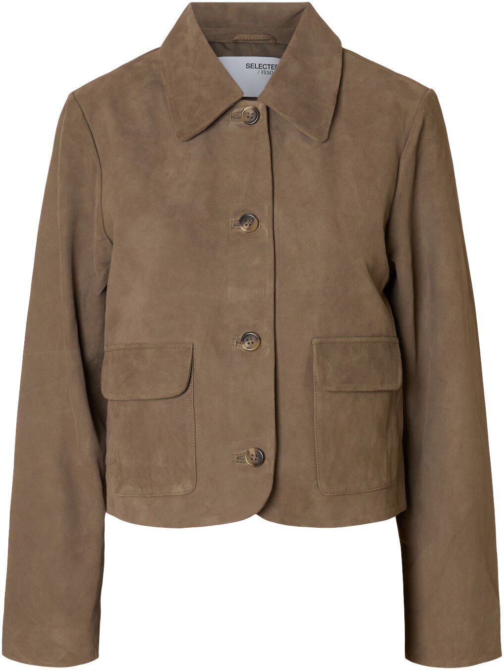 SLFKAYA SUEDE JACKET NOOS
