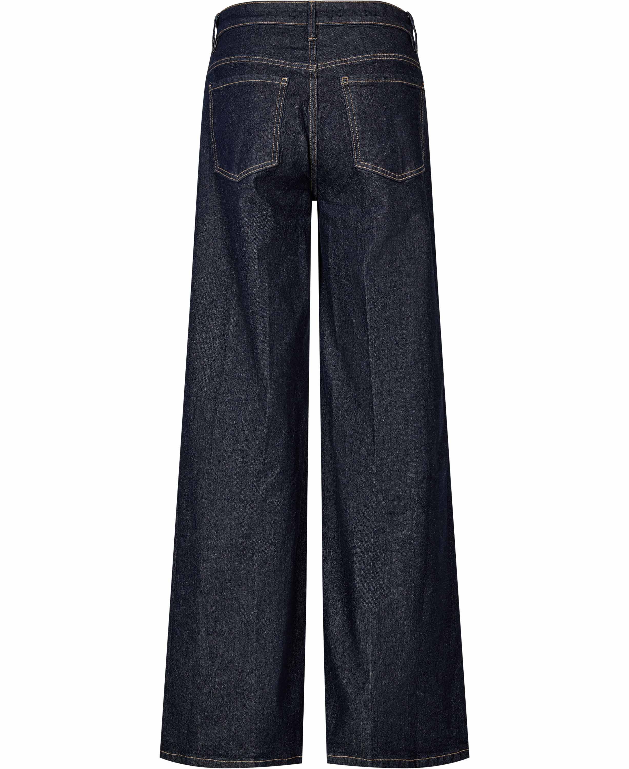 High-waisted wideleg jeans