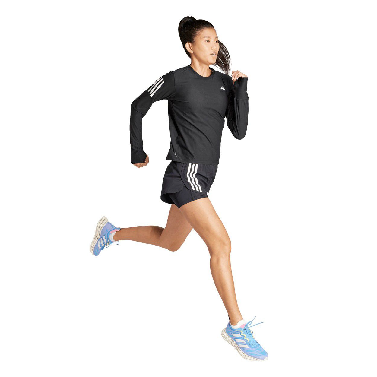 Own The Run Lang&aelig;rmet L&oslash;be T-shirt