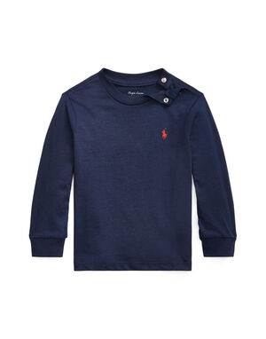 Cotton Jersey Long-Sleeve Tee