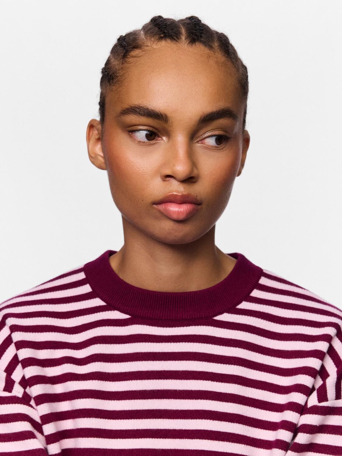 Pcjassy Ls O-Neck Knit Noos Bc