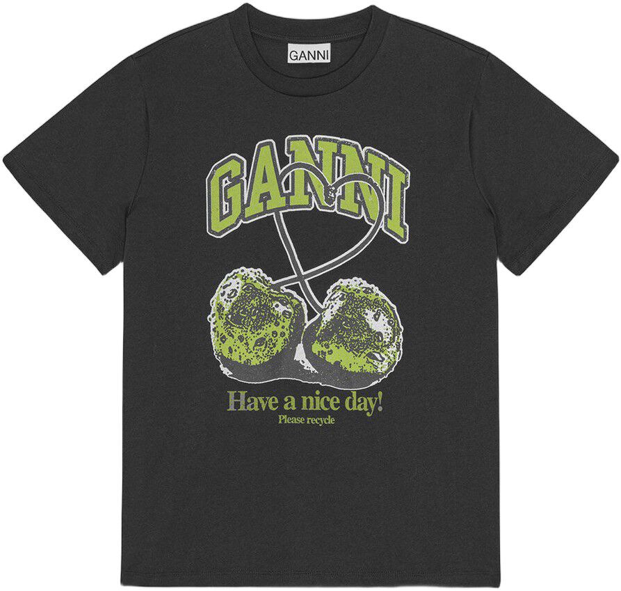 Basic Jersey green CHERRY Relaxed T