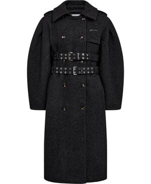 Peacoat Wool Trench
