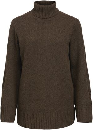 OBJMALI L/S LO KNIT PULLOVER NOOS