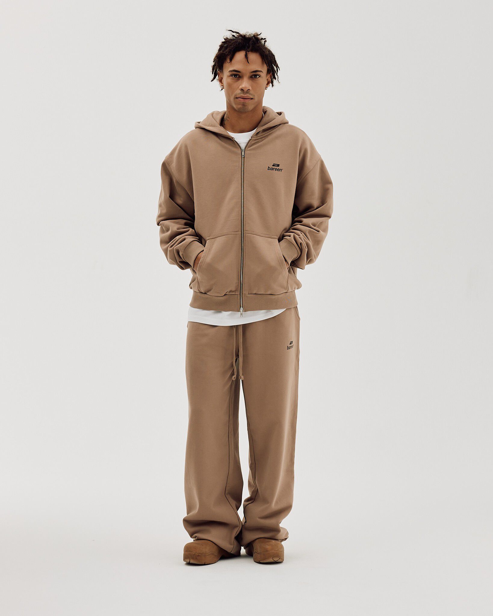 Oversized Zip Hoodie Logo