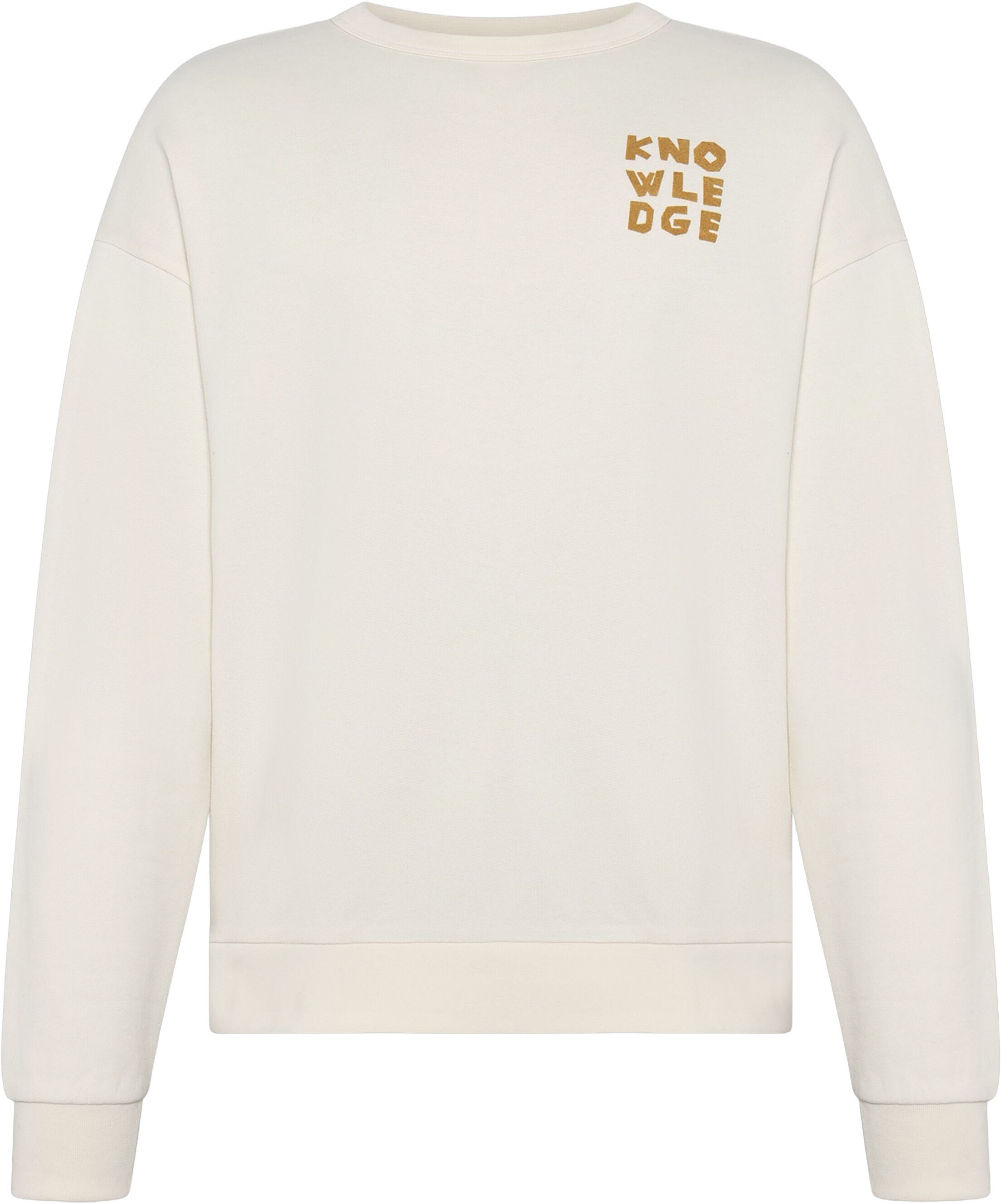 Relaxed printed crew neck