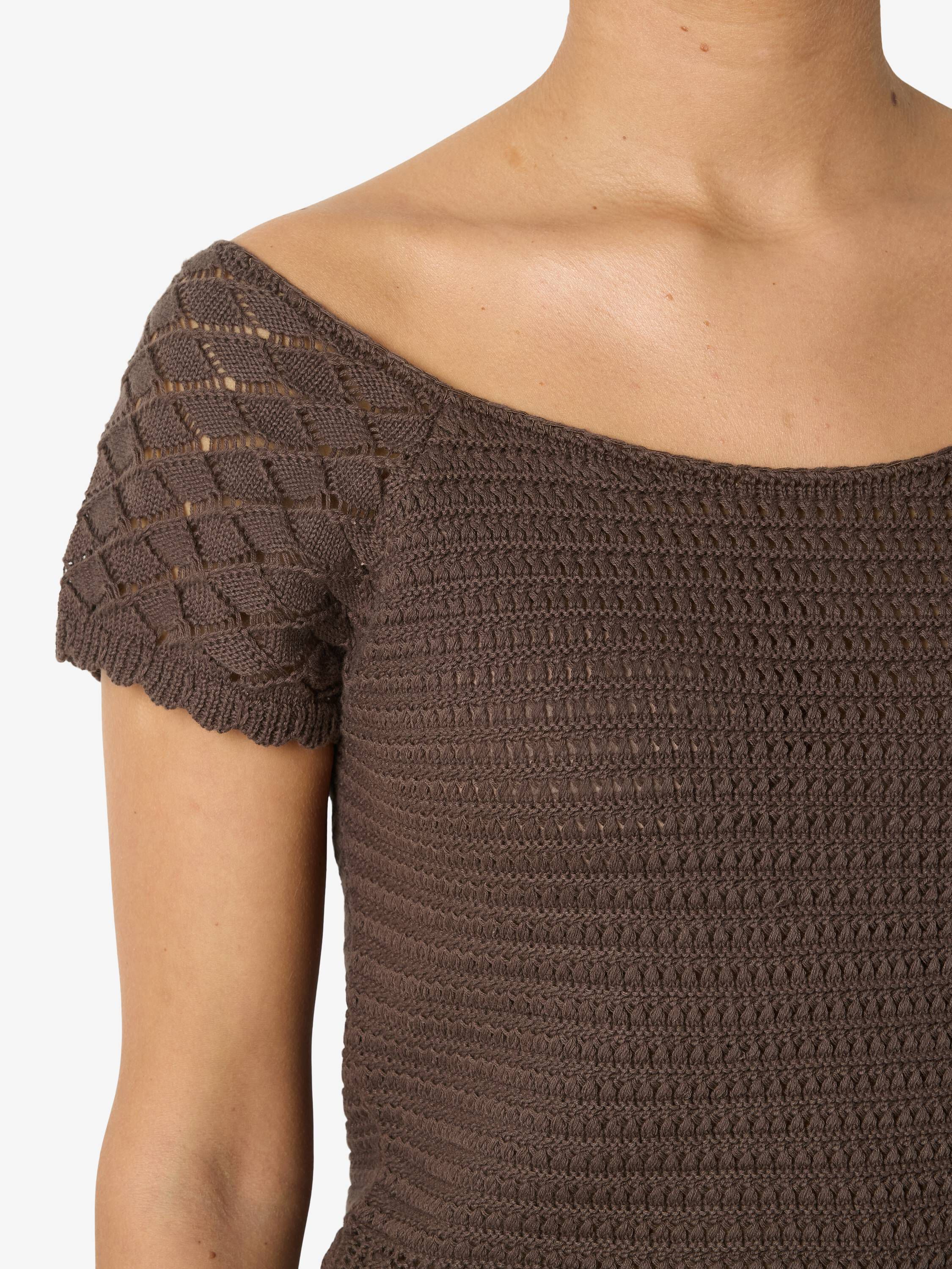 NMQUINN S/S KNIT TOP FWD