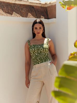 Linen trousers