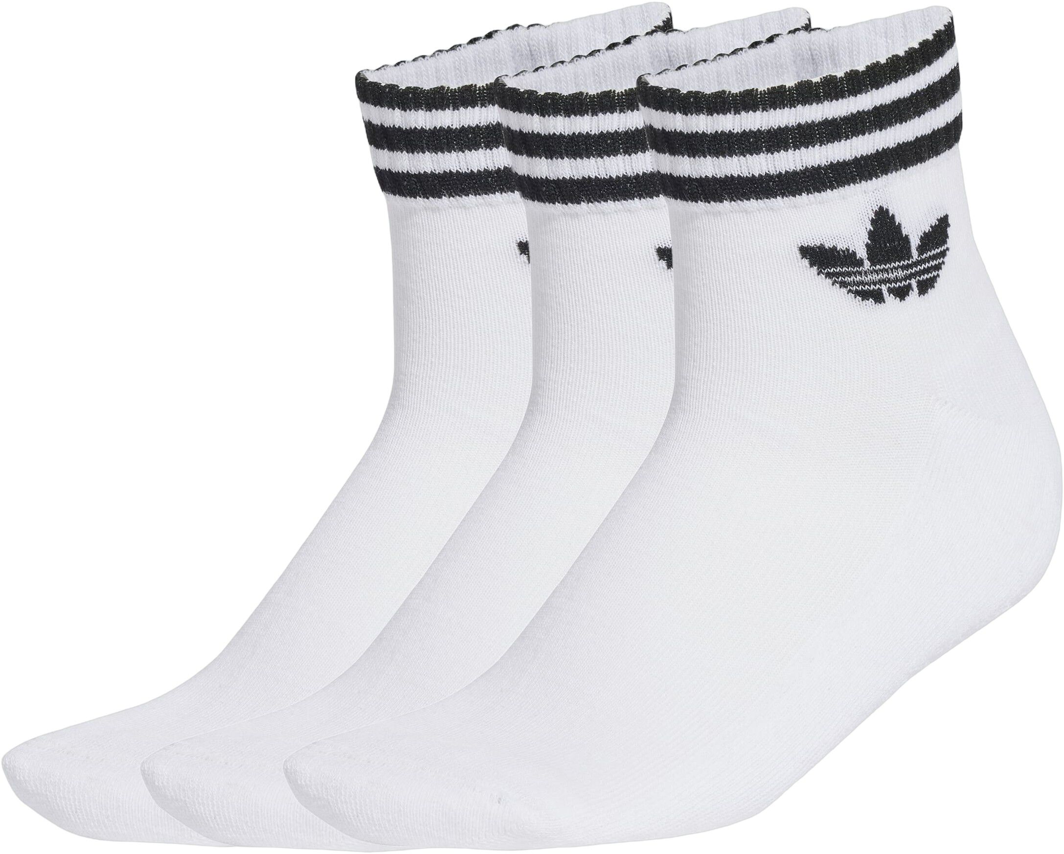 3-Stripes Ankelstr&oslash;mper 3 pak