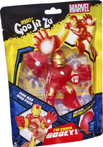 Goo Jit Zu Marvel Single Pack Iron Man