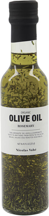 Organic olive oil with rosemary, 25 cl.
