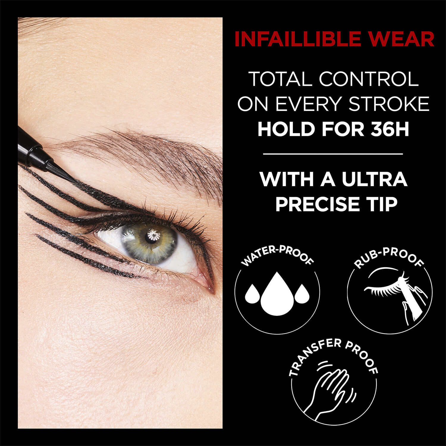 Infaillible Grip 36H Micro-Fine Brush Eyeliner