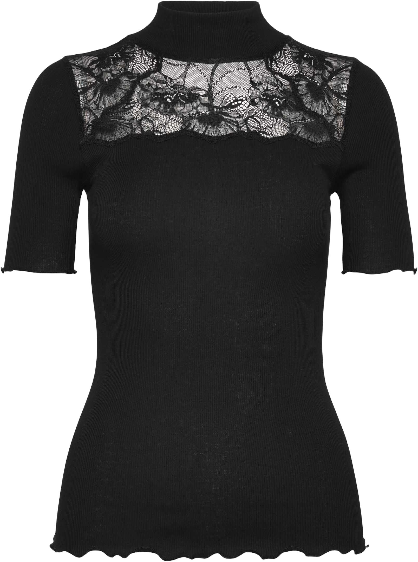 RWBernadine Organic SS Lace T-shirt