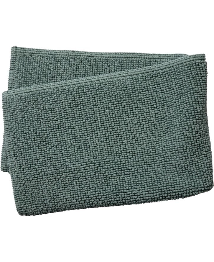 Bathmat stonewashed 50x80 chinois green GOTS