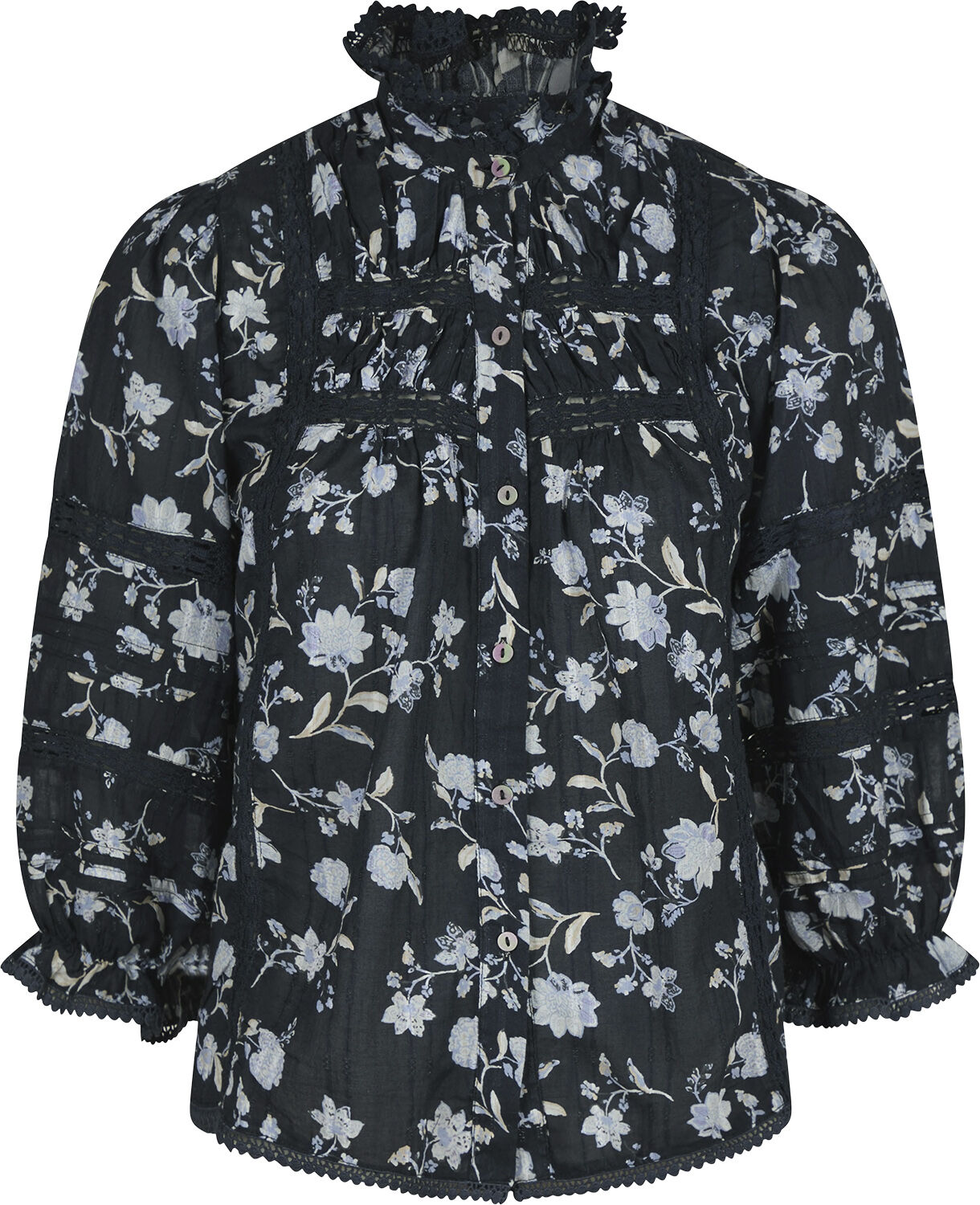 Lyla Night Flower Blouse
