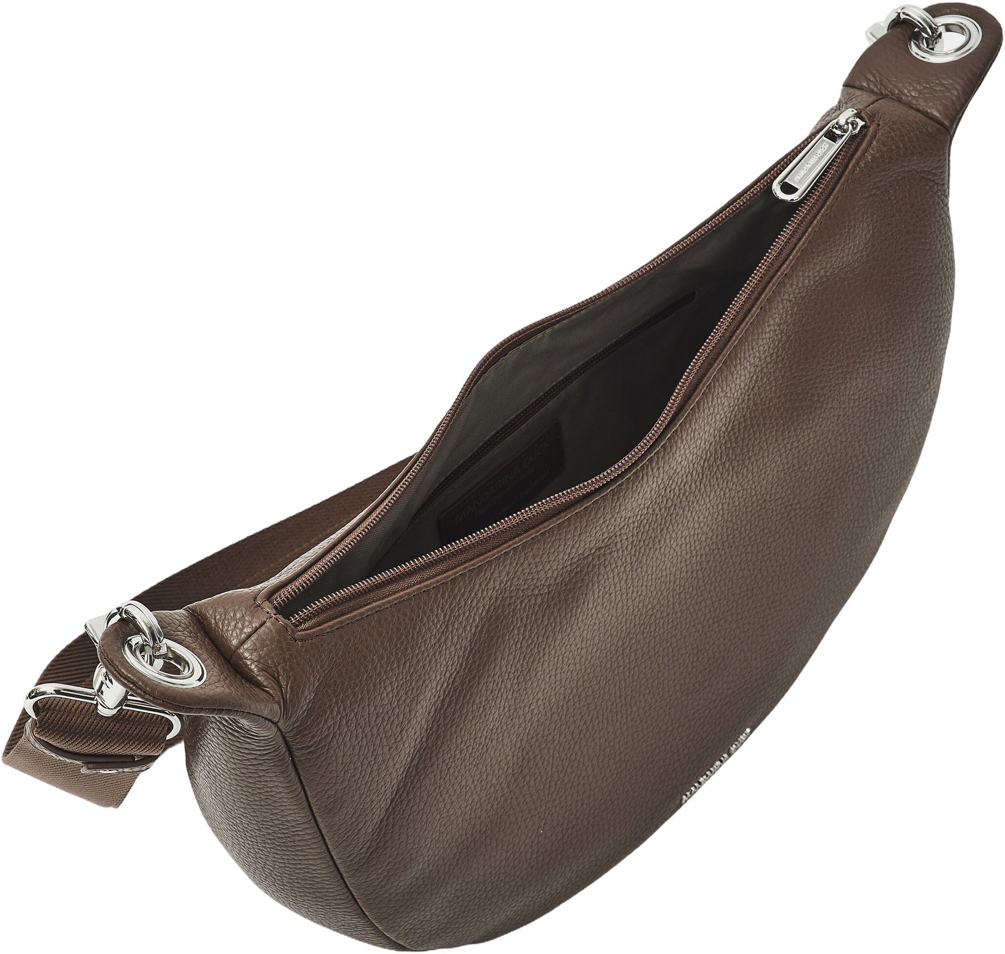 MELLOW LEATHER HOBO / MILK CHOCOLATE