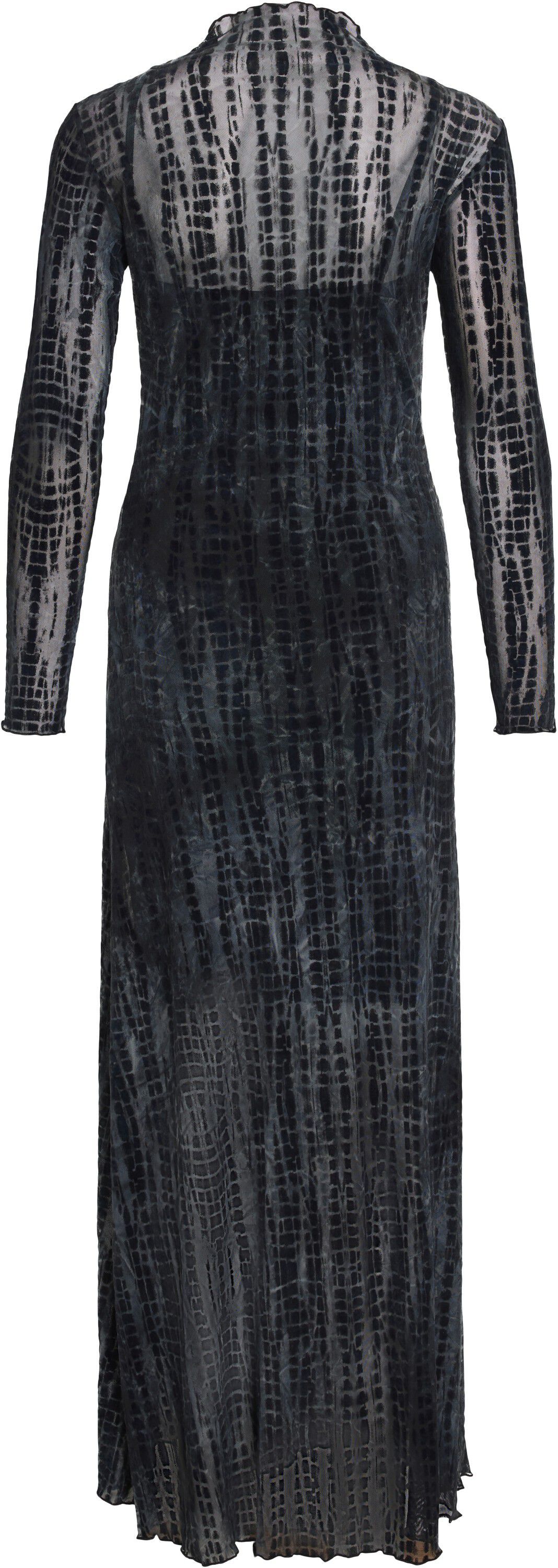Rouasra L/S O-Neck Maxi Dress