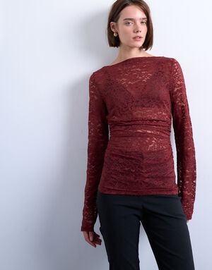 TSWILMA LACE TOP JSR