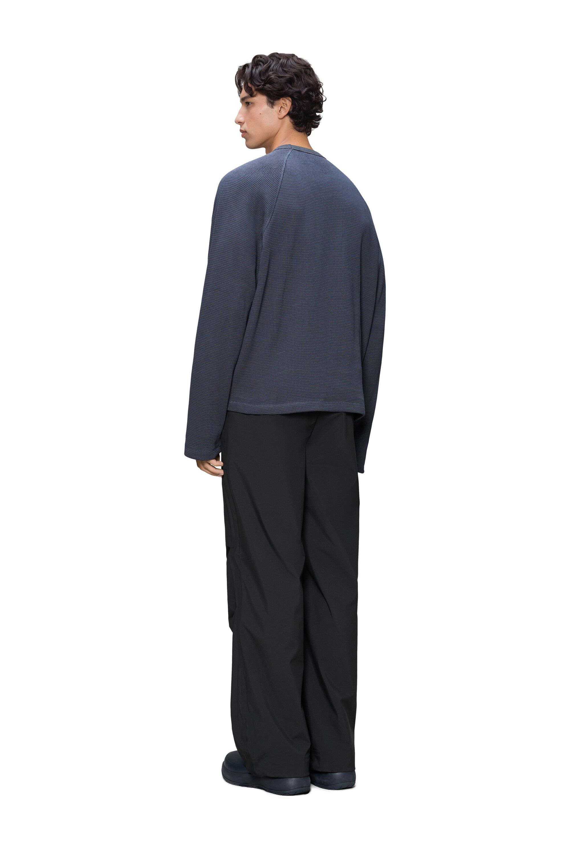 Waffle Long Sleeve T-Shirt Rains