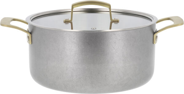 Gryde med låg Durance 5 liter 24 cm Rustfrit stål
