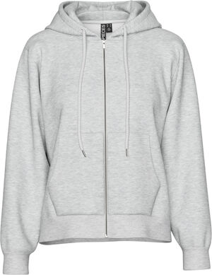 PCCHILLI LS ZIP HOODIE NOOS BC