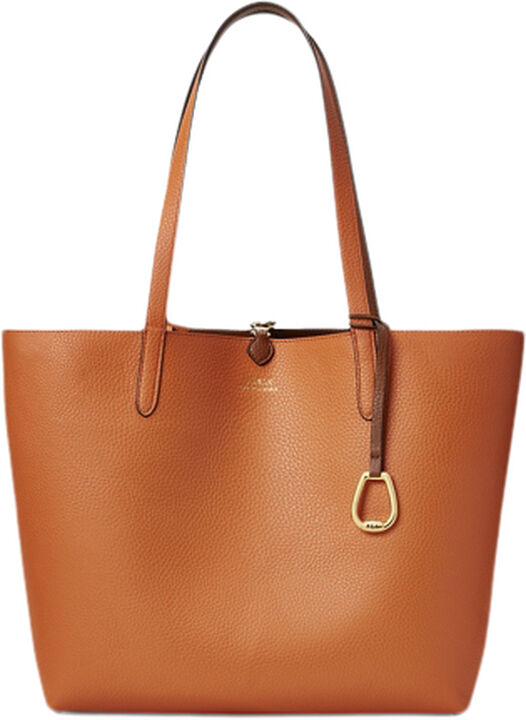 Faux-Leather Reversible Tote