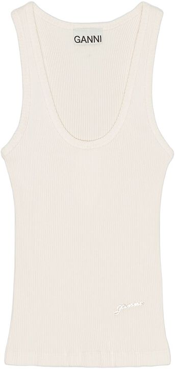 Heavy Rib Jersey Tank Top