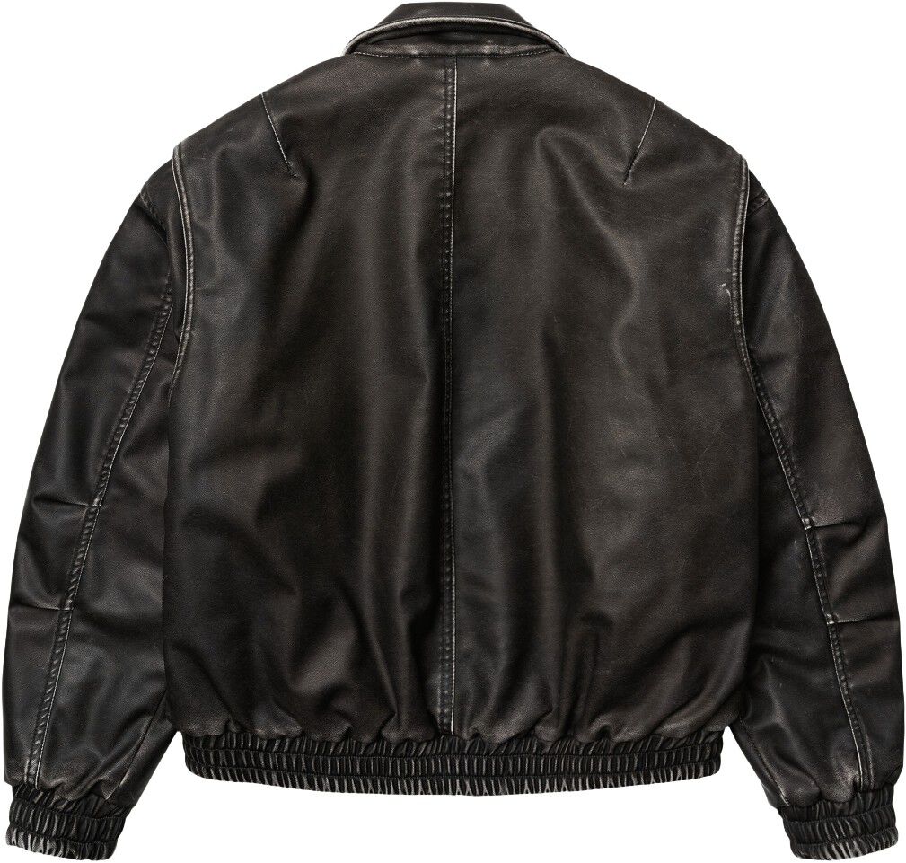 WBBue Washed PU Jacket