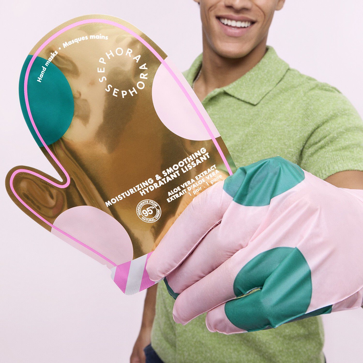 Masques mains hydratant lissant - Ekstrakt af aloe vera