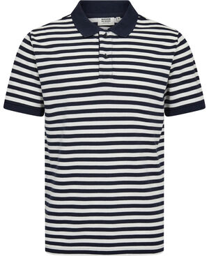 Maddox 3 stripe polo GOTS