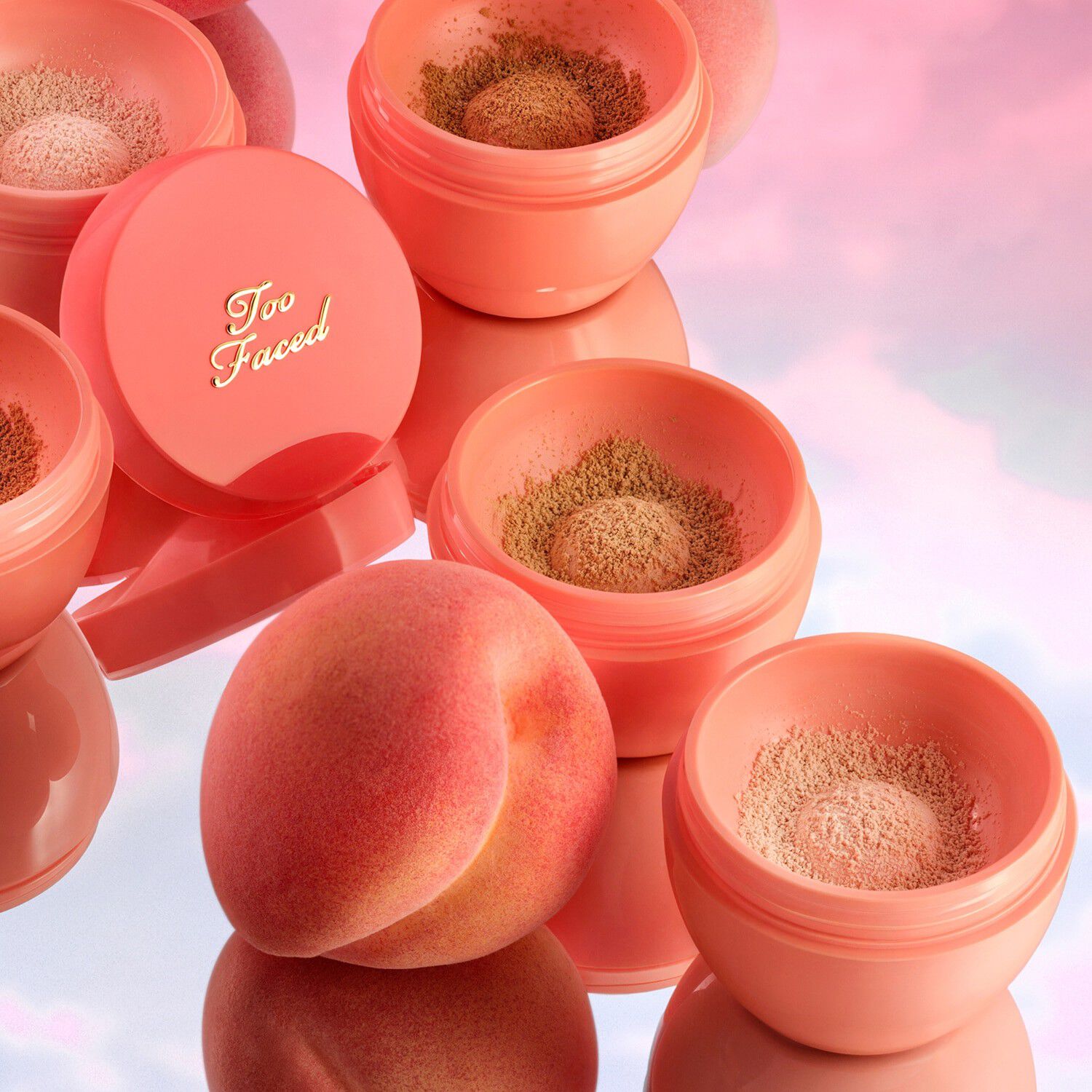 Peach Perfector Setting Powder - Fikserende l&oslash;st pudder