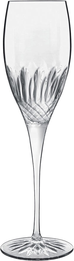 Diamante 4 stk. champagneglas klar 22 cl Ø7cm H23,
