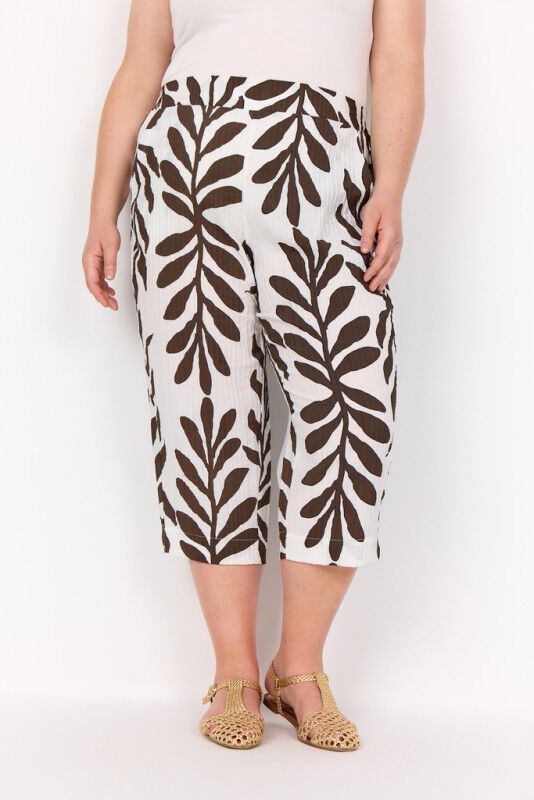 Curvy WA-MARTA 5 Bukser M&oslash;rk brun