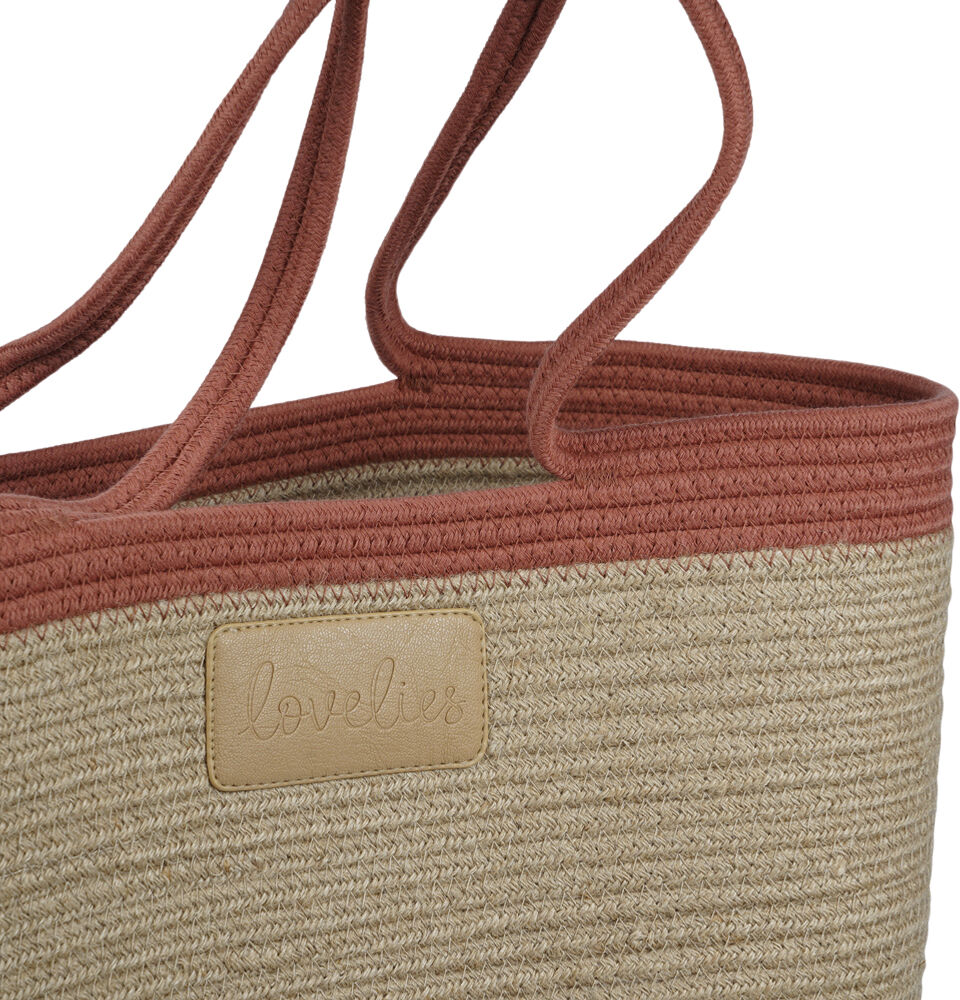 FLAMENCOS - BEACH BAG - LARGE 55 X 35 CM