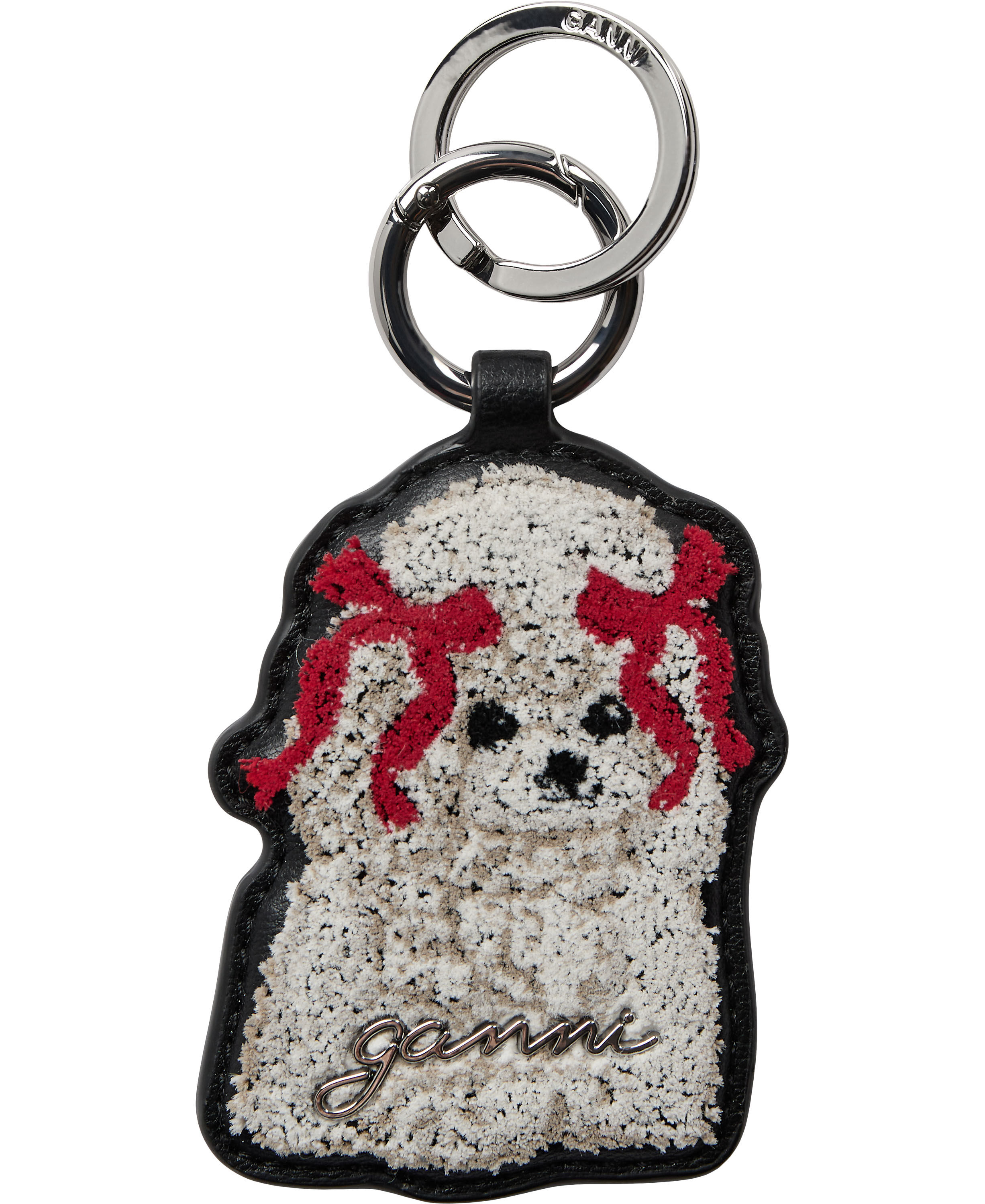 Dog Bow Keyring
