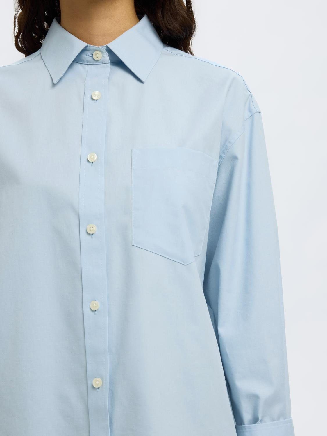 SLFESTER LS OVERSIZE SHIRT NOOS