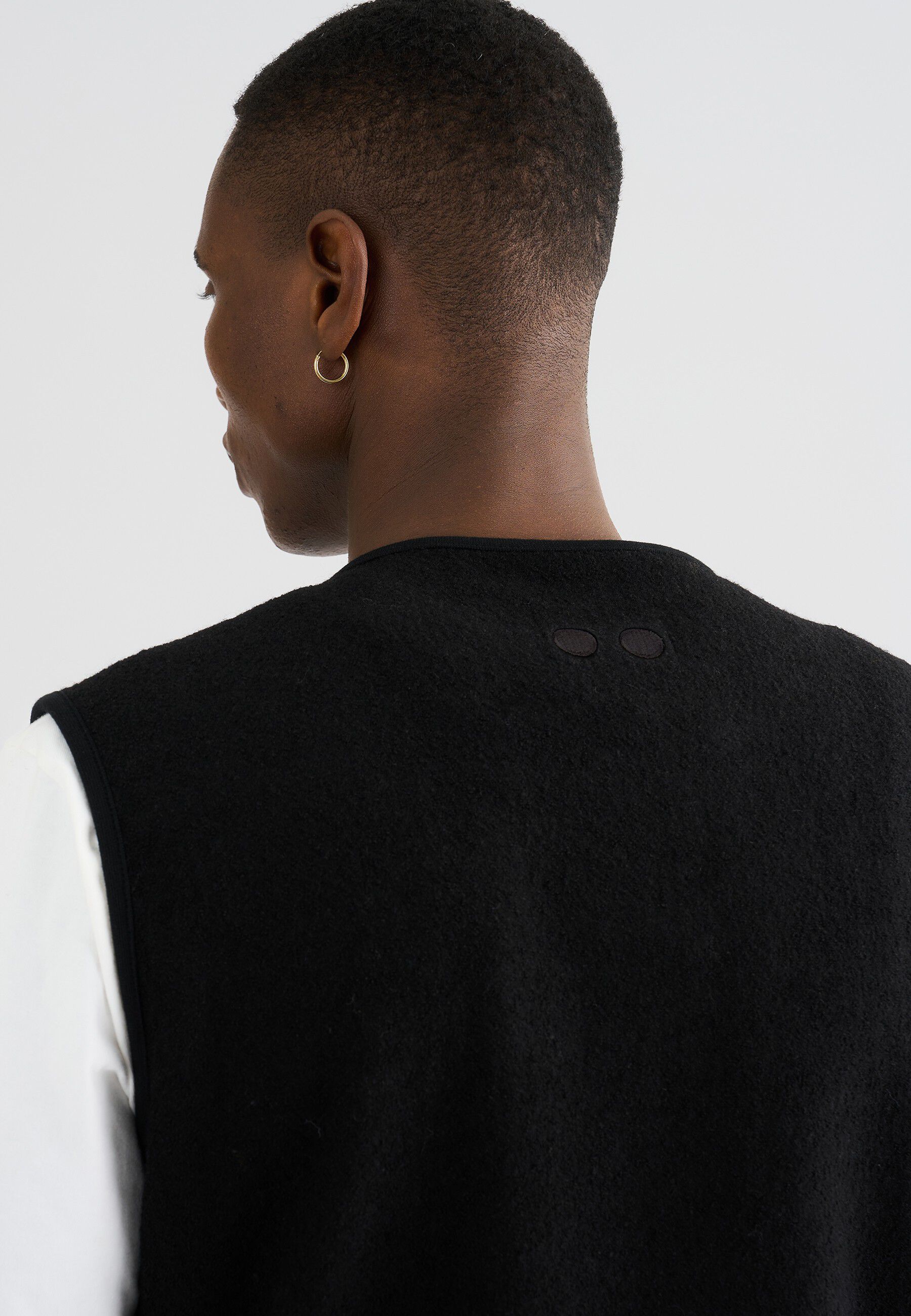 RTKIAN BOILED WOOL VEST