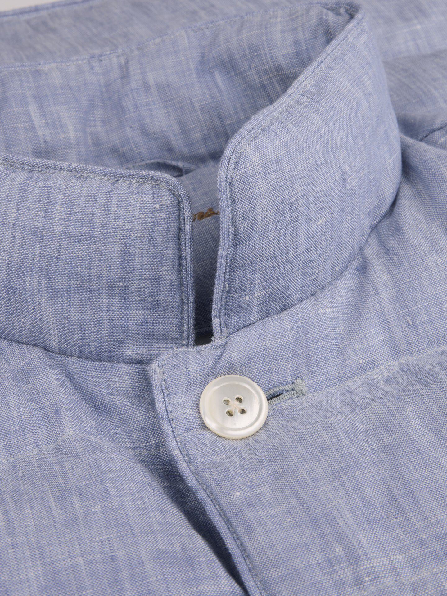 Vest Buttoned Padded Linen M&eacute;lange