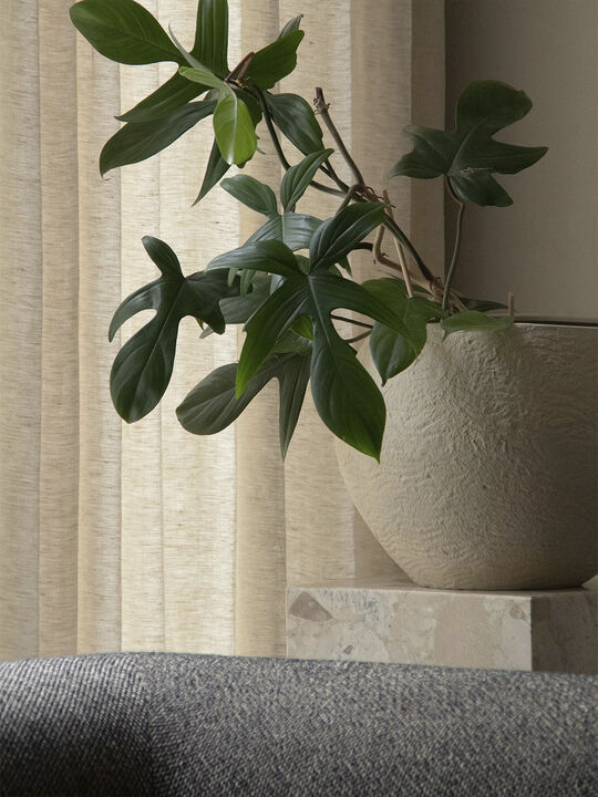 Plantas Planter, H 32, Ivory