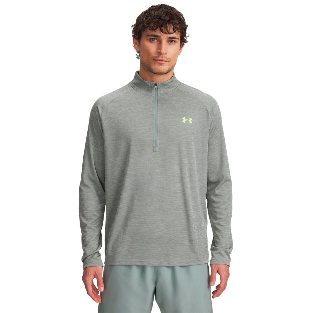 Tech Textured 1/2 Zip Sweatshirt